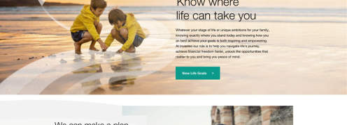 Investec website screenshot